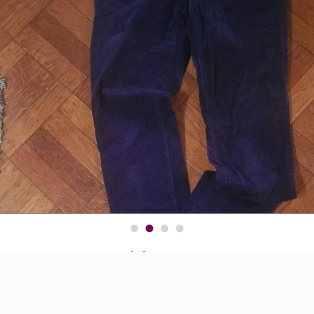 Banana Republic Women's Boot Cut Pants - Deep Blue Purple RYAN FIT SIZE 4 NWOT - Picture 7 of 9